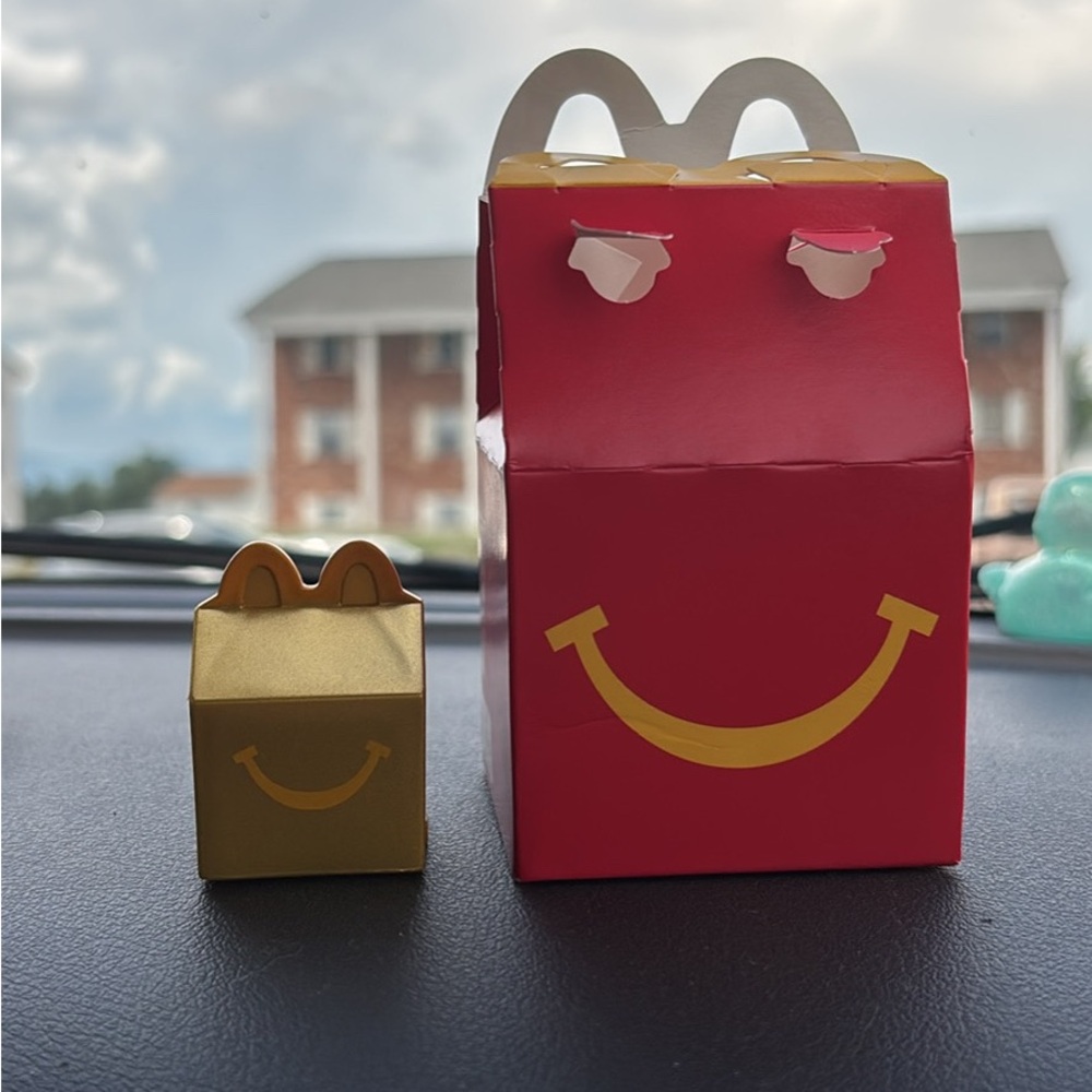 Golden Happy Meal Box
